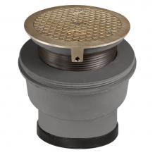 Sioux Chief 854-63IN - Adj Floor Cleanout 3pj Di Cover Nb Veneer