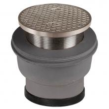 Sioux Chief 854-64SR - Adj Floor Cleanout 4pj Ss Cover