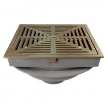 Sioux Chief 860-Q228IN - Drain Fat Max Square 8 Nh Hp Ci R&g - Nb Veneer