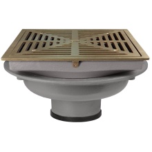 Sioux Chief 860-Q263IN - Drain Fat Max Square 3 Pj Hp Ci R&g - Nb Veneer