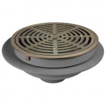 Sioux Chief 860-R222IN - Drain Fat Max Round 2 Nh Hp Ci R&g - Nb Veneer