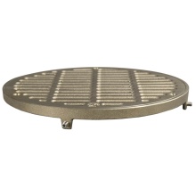 Sioux Chief 860-RGN - Fat Max Ring & Grate Satin Nickel