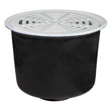 Sioux Chief 861-R2428A - Floor Sink Are Rd 12x8 4nh Noflng Are Grate