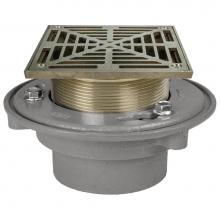 Sioux Chief 862-245NQ - Adj Flashing Drain 4 Nh 5nb R&s Sq