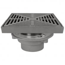 Sioux Chief 862-249IQ - Adj Flashing Drain 4 Nh 9di R&s Sqr