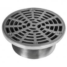 Sioux Chief 862-46LSR - Adj Floor Drain Head 6ss R&s Rnd