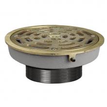 Sioux Chief 862-47LIN - Adj Floor Drain Head 7ci R&s Rnd - Nb Veneer