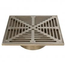 Sioux Chief 862-48LNQ - Adj Floor Drain Head 8nb R&s Sq