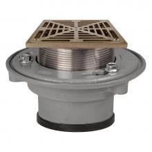 Sioux Chief 862-625NQ - Adj Flashing Drain 2 Pj 5nb R&s Sq