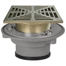 Sioux Chief 862-636NQ - Adj Flashing Drain 3 Pj 6nb R&s Sq