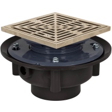 Sioux Chief 863-325NQ - Adj Flashing Drain 2 Abs 5nb R&s Sq