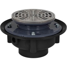 Sioux Chief 863-335CR - Adj Flashing Drain 3 Abs 5pss R&s Rnd