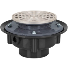 Sioux Chief 863-335SR - Adj Flashing Drain 3 Abs 5ss R&s Rnd