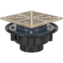 Sioux Chief 863-33NQ - Adj Flashing Drain 3 Abs 7nb R&s Sq