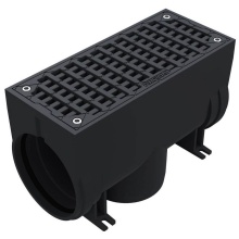 Sioux Chief 865-HB8ADA005BFA - Hydroblock 200 1/2m Botm Out - Remv Grate - Ada