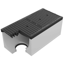 Sioux Chief 865-M16PN00BFA - Maxi 400 1m - Botm Out - Class F Ada Ductile Grate 15.75 Ht