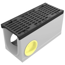 Sioux Chief 865-M6N055SFA - Maxi 150 1/2m Neut Side Out - Class F Ada Ductile Grate 10.23in