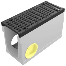 Sioux Chief 865-M6N105SDA - Maxi 150 1/2m Neut Side Out - Class D Ada Ductile Grate 12.20in