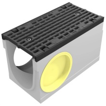 Sioux Chief 865-M8N005SF1A - Maxi 200 1/2m Sideout - F1 Class F Ada Ductile Grate 12.20in