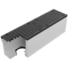 Sioux Chief 865-M8N00BDA - Maxi 200 1m Botm Out - Class D Ada Ductile Grate 12.20in