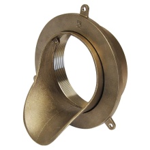 Sioux Chief 868-N6F - Downspout Nozzle 6 Nb & Ring Fip