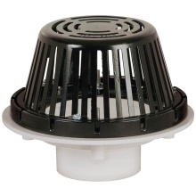 Sioux Chief 868-P3M - 3in Pvc Roof Drain W/ Metal Dome