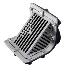 Sioux Chief 868-S4A - 4 In Fip Scupper Drain With Angle Al Grate