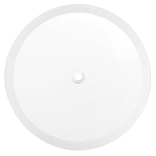 Sioux Chief 871-4 - White Abs Flat Co Cover 4 1/2 Diam