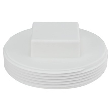 Sioux Chief 878-S40 - Plug Pp Wht 4 Raised Sq Hd