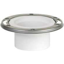 Sioux Chief 887-PM - Flange Pvc 3 Hub / In 4 Ss-swvl