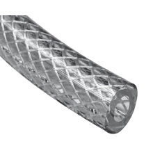 Sioux Chief 900-02166C00101 - Clear Braided Vinyl Tube 3/8 Id x 5/8 Od x 10-ft (1/8 Wall)