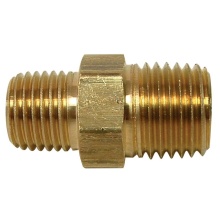 Sioux Chief 930-62201001 - C-hex Nipple Barstock 1/2 Mip x 1/4 Mip x 1-1/4 Length 1/bg