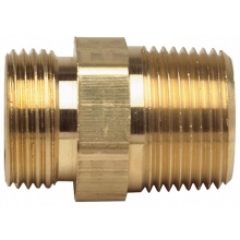 Sioux Chief 937-67303020101 - C Adapter 3/4 Mht x 3/4 Mip W/1/2 Fip Tap Brass Nl 1/bg