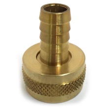 Sioux Chief 937-783016201 - C0124201 - Adapter 3/4 Fht x 3/8 Id Barb Swivel Brass Stamped Nl 1/bg