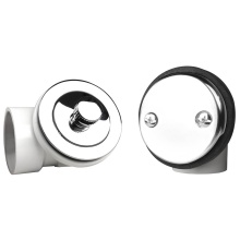 Sioux Chief 973-5202C04 - Twist-n-close Pvc Half Kit W/2-hole Fp Chrome