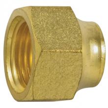 Sioux Chief 975-091001 - Short Forged Nut 3/8 Od Flare Leaded 1/bg