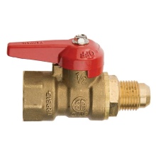 Sioux Chief 998-51162001 - C0122166 - Shutoff Cock Straight 1/2 Od Flare x 1/2 Fip Brs Nl 1/bg