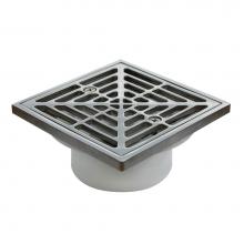 Sioux Chief 840-20PCQ - Drain Gen Purpose 2 Pvc Polss R&s Sq