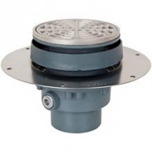 Sioux Chief 822-F2DSR - Drain Fl Halo 2 Di Nh Ss R&s Rnd