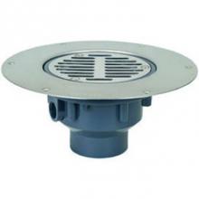 Sioux Chief 822-F3PSR - Drain Fl Halo 3 Pvc Ss R&s Rnd