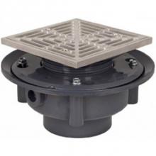 Sioux Chief 863-42SQ - Adj Flashing Drain 2 Pvc 6ss R&s Sq