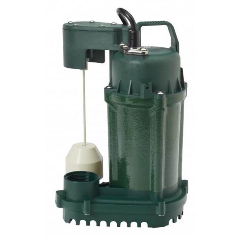 75-0001 M75 Automatic Submersible Sump Pump 1/2 HP, 115V, 1PH