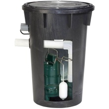 Zoeller Company 912-0082 - 912-0082 912 Simplex 18'' x 30'' Sewage Package System with M264 115V 1PH