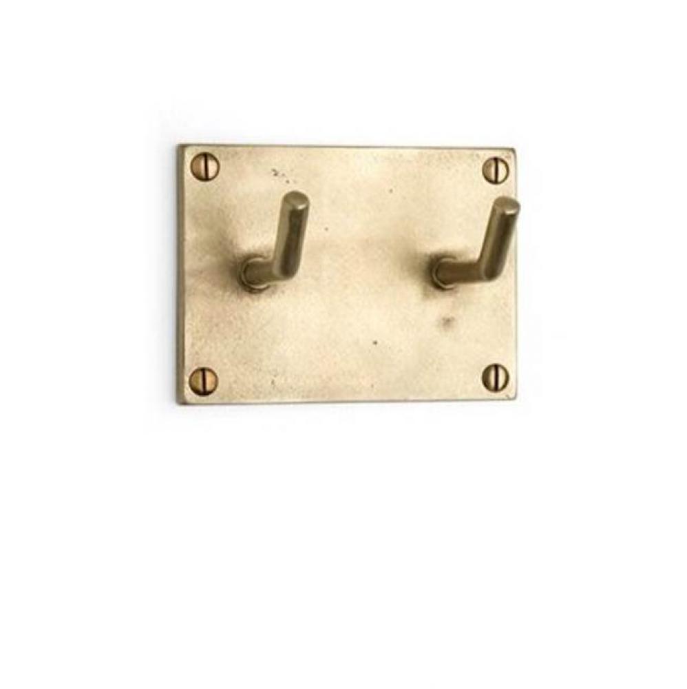 4'' x 3'' Double prong girth hook.