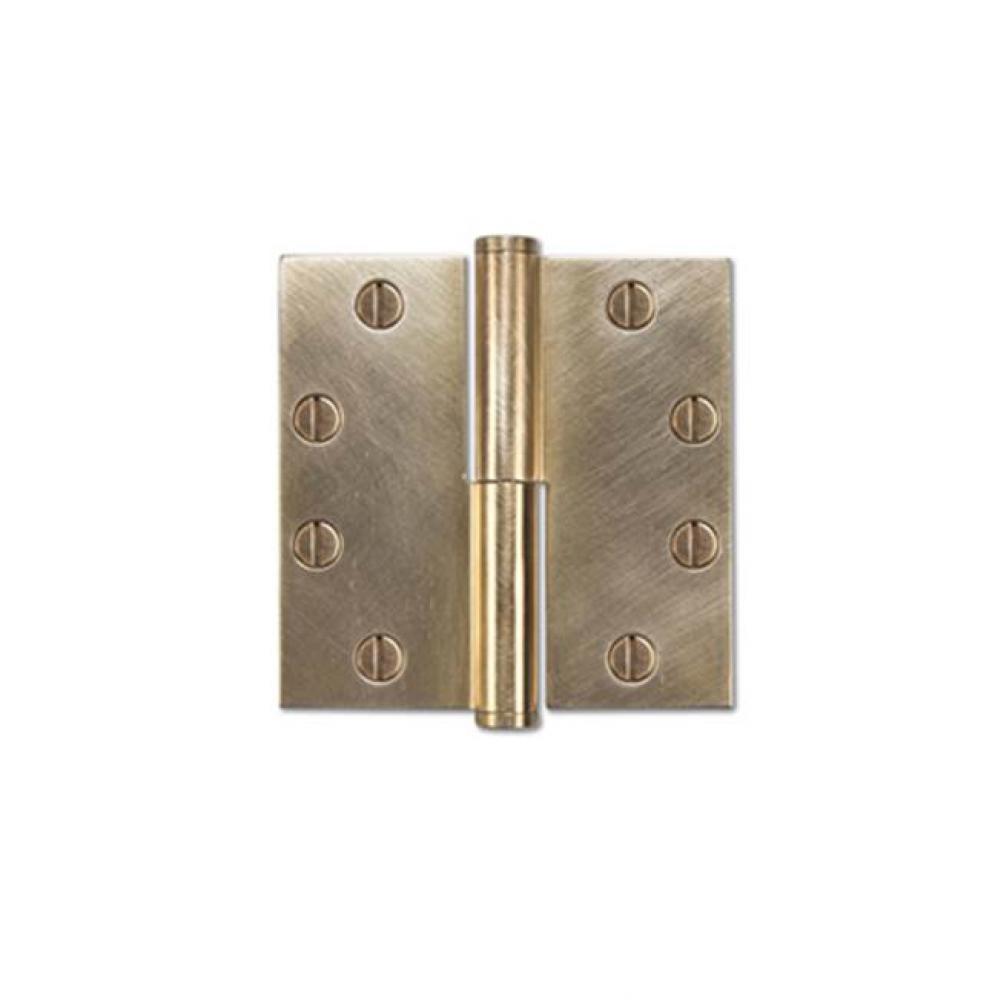 4'' x 4'' Template door hinge w/finial.