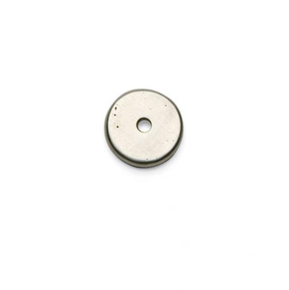 1'' Eased Edge round cabinet knob escutcheon.