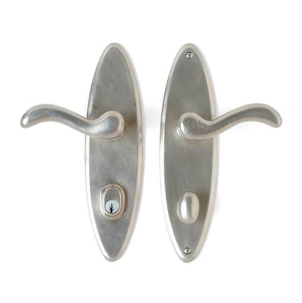Patio function profile cylinder entry set. MP-812P (ext) MP-812 (int)