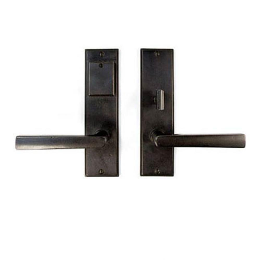 Double cylinder. Lever/knob x lever/knob deadbolt entry set. EP-2108KC (ext) EP-2108KC (int)*