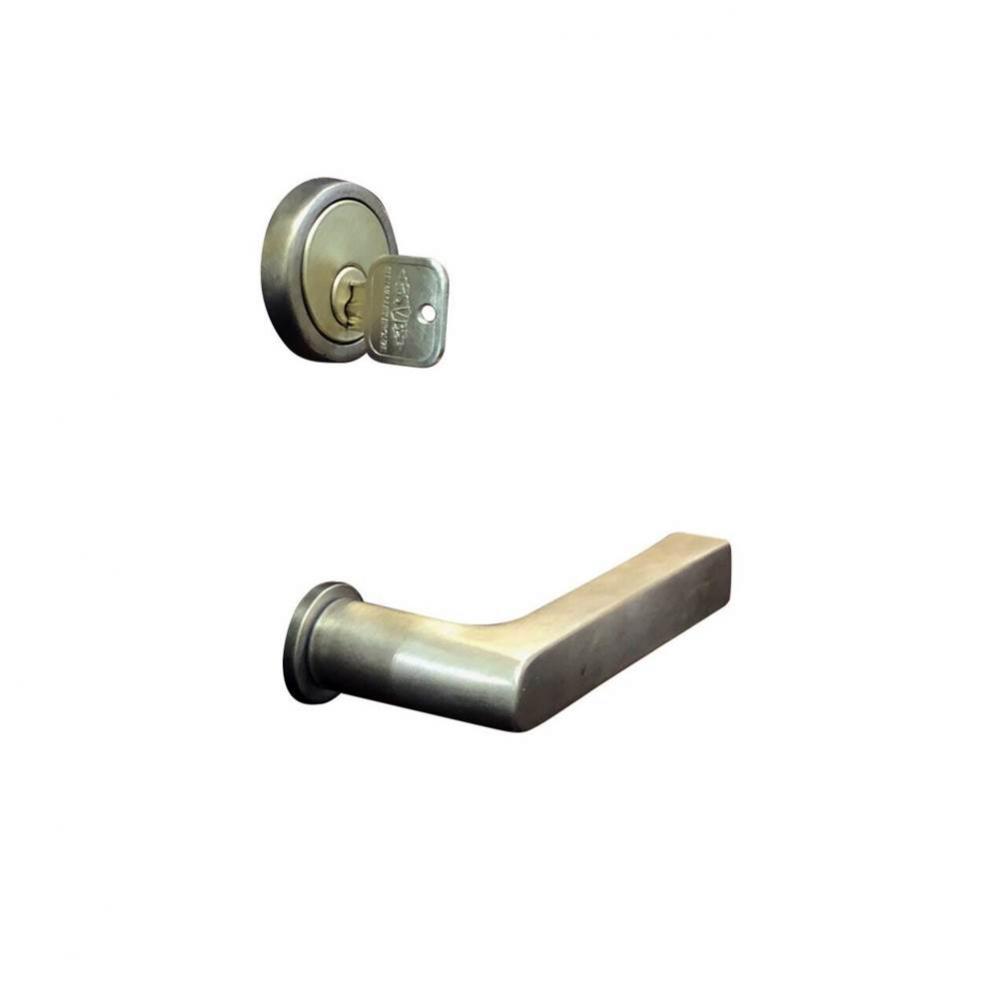 Patio function. Lever/knob x lever/knob ML entry set. P-2110 (ext) EP-2110ML-TPC (int)