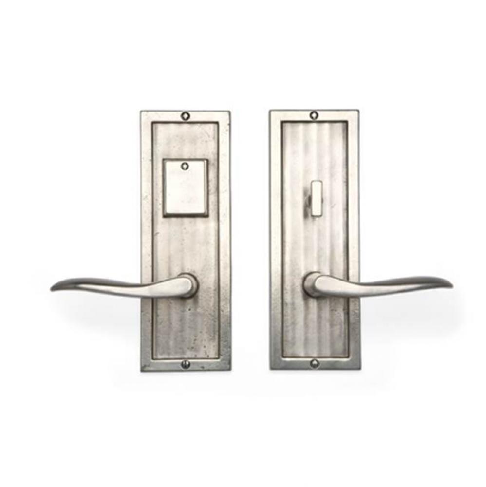 Single cylinder. Lever/knob x lever/knob deadbolt entry set. EP-431KC (ext) EP-431TPC (int)*